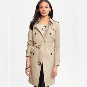 Banana Republic Factory Beige Trench Coat